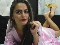 Meine Versuchung in rosa Satin