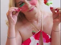 Probier mein Erdbeereis